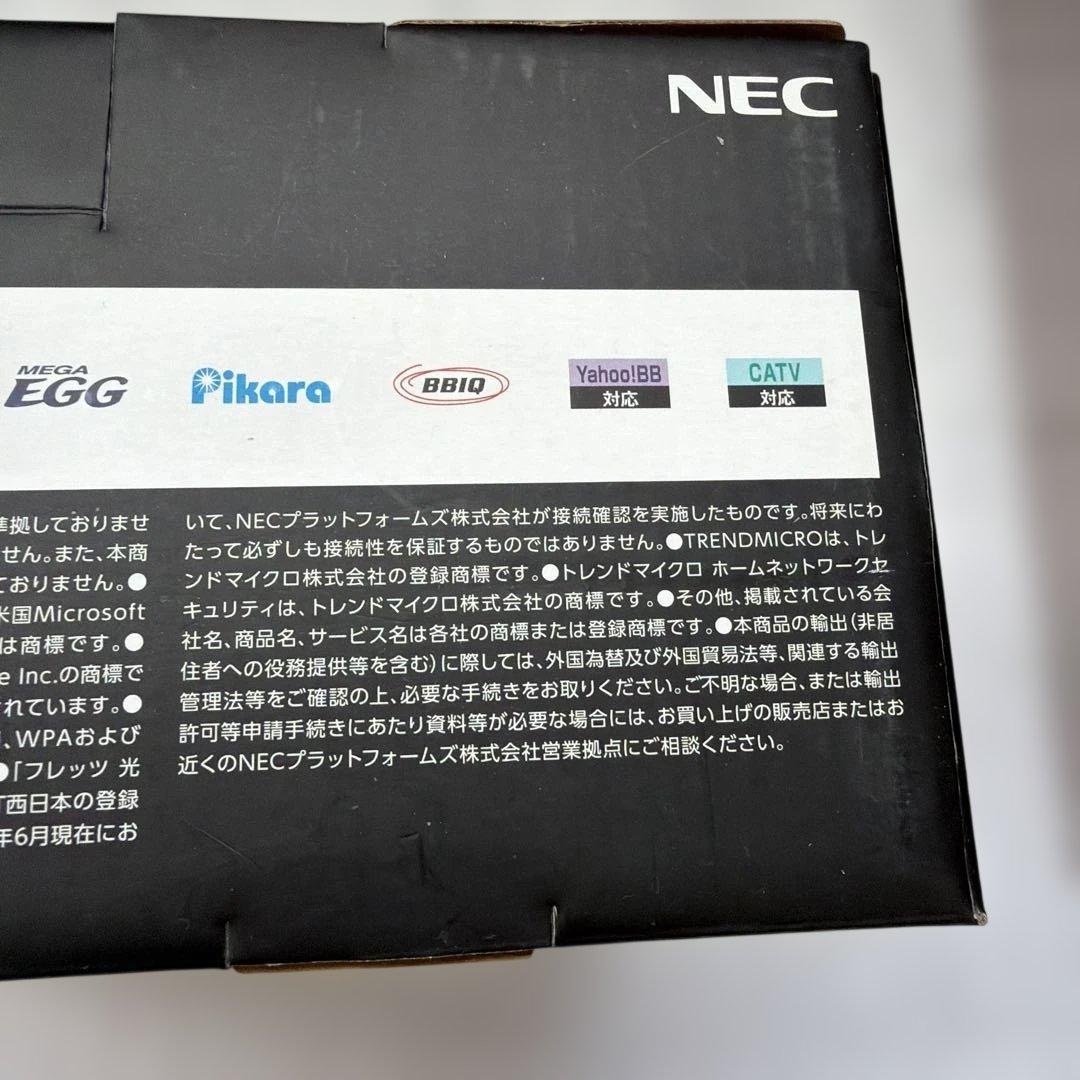 PA-WX7800T8 Wi-Fiiホームルーター　NEC　無線ルーター