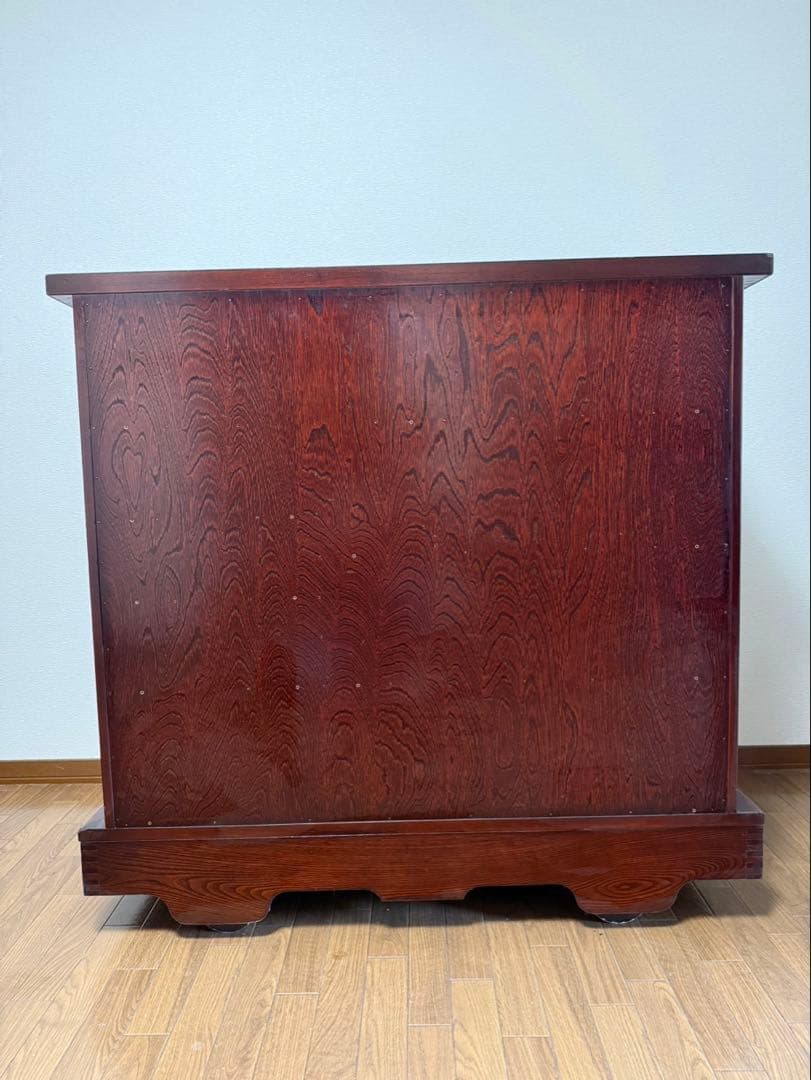 【匠】伝統的な日本の木製箪笥 からくり箪笥 【中古品】
