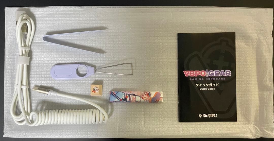 [付属品完備]ぶいすぽキーボード 小森めとver