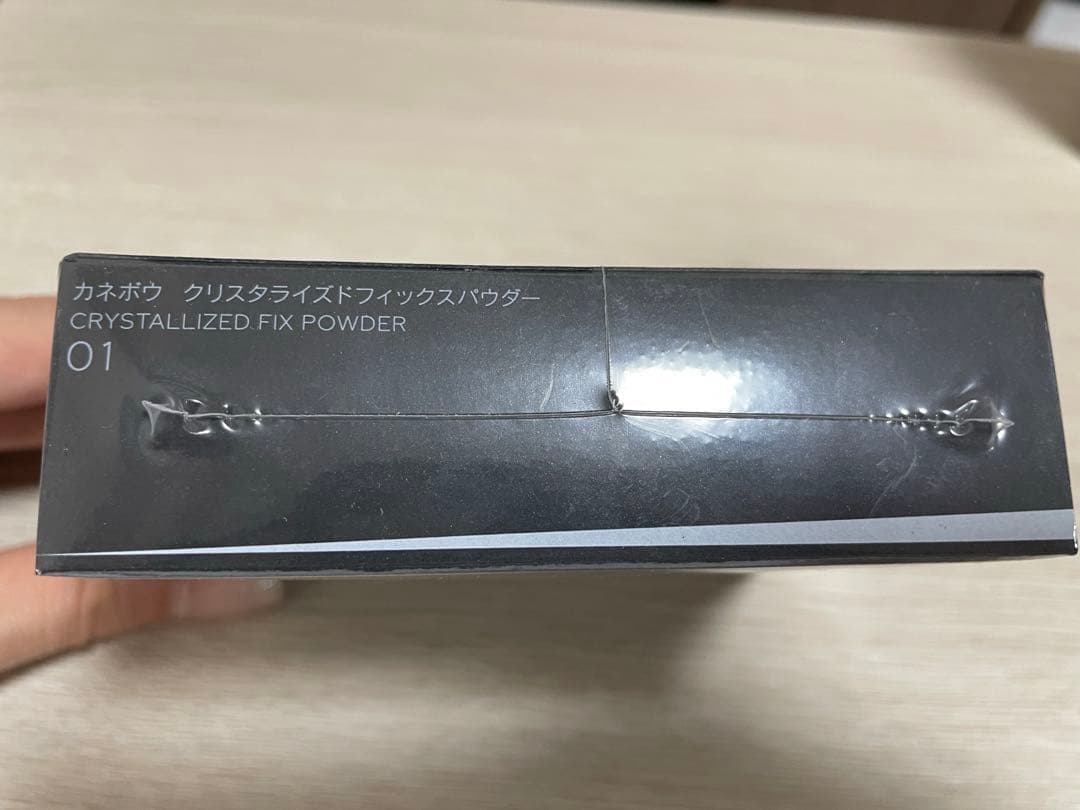 カネボウ　クリスタライズフィックスパウダー　01