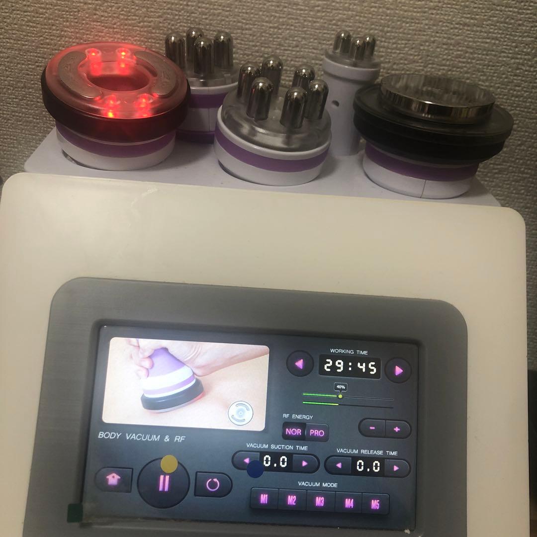 日曜限定 業務用40KHzキャビテーション バキューム ラジオ派 RF 5in1