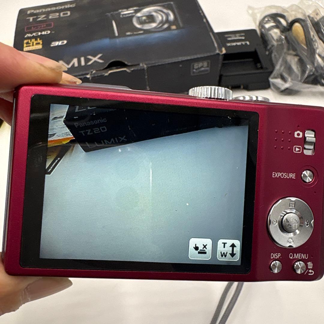 動作確認済 Panasonic LUMIX DMC-TZ20 デジタルカメラ