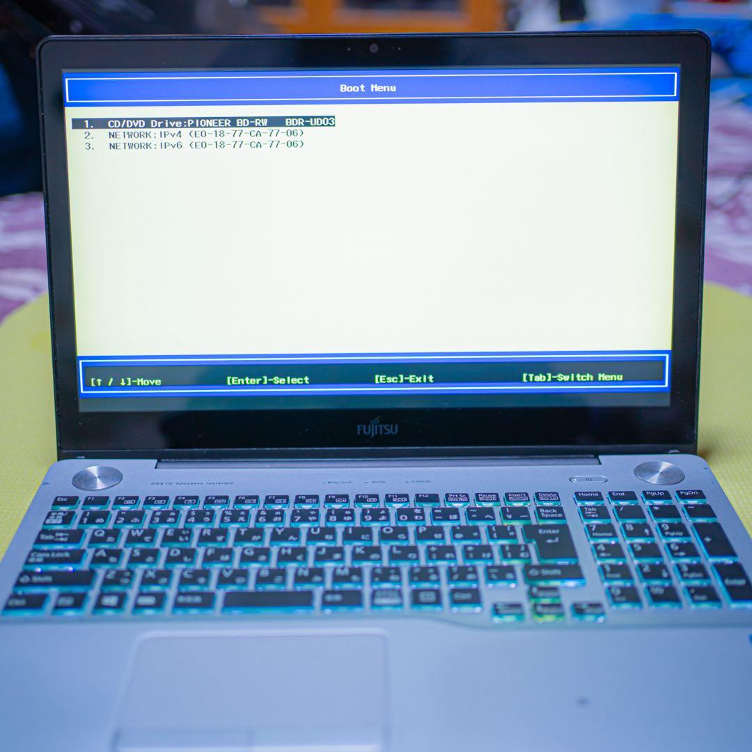 富士通 GRANNOTE FMVA90X core i7