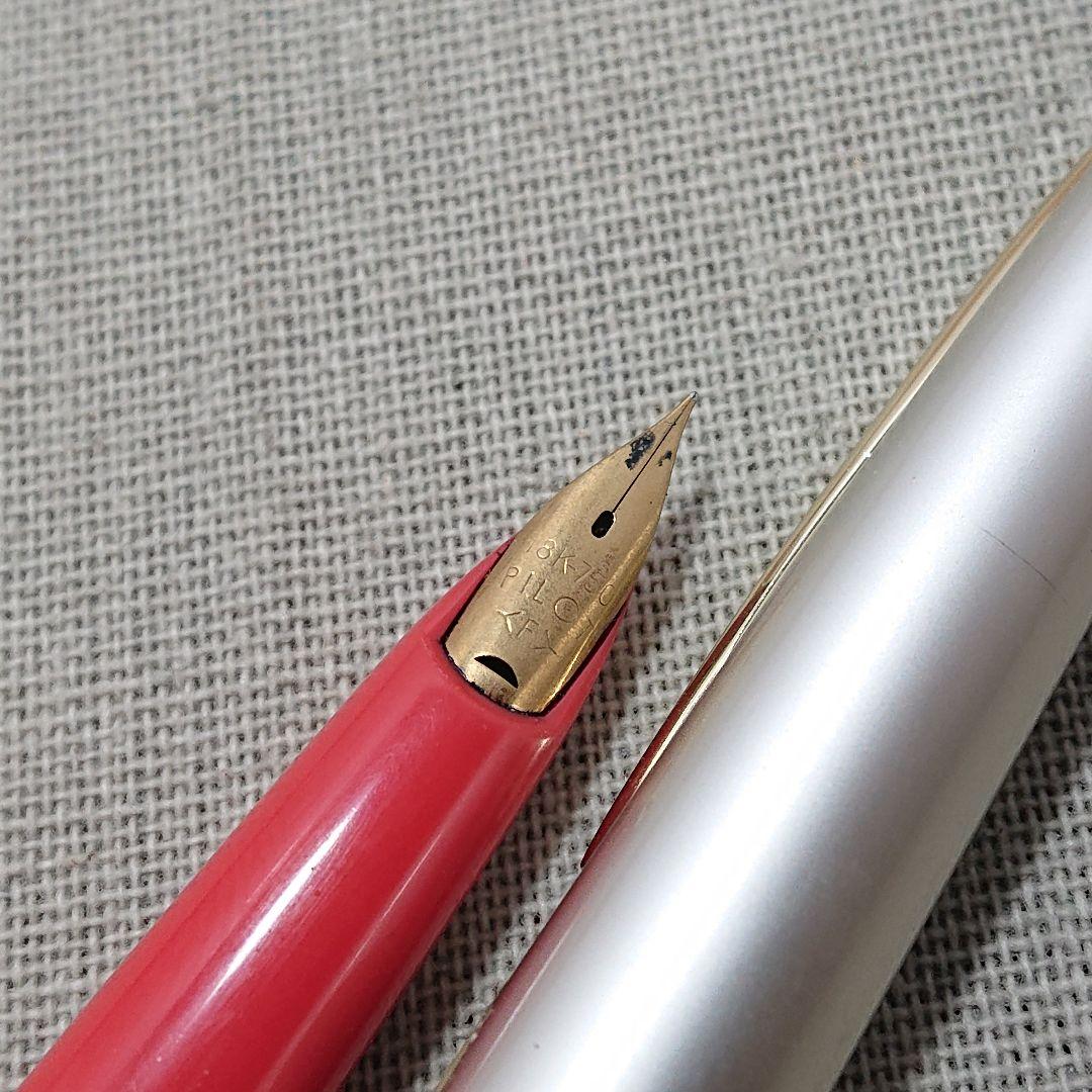 パイロット pilot elite エリート 万年筆 18k 18金