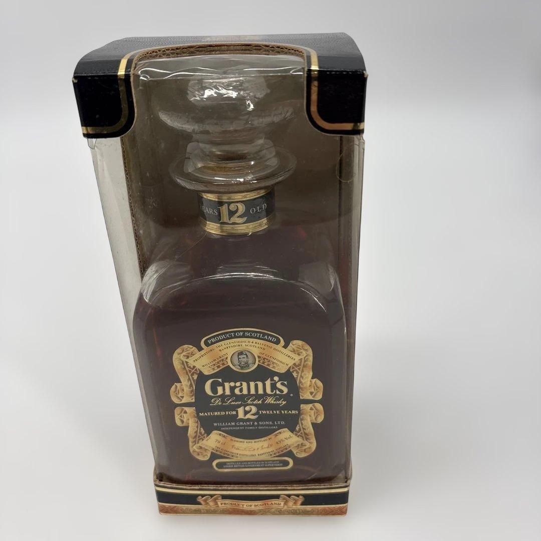 古酒 未開栓 Grant’s グランツ 12年 スコッチウイスキー 2本セット