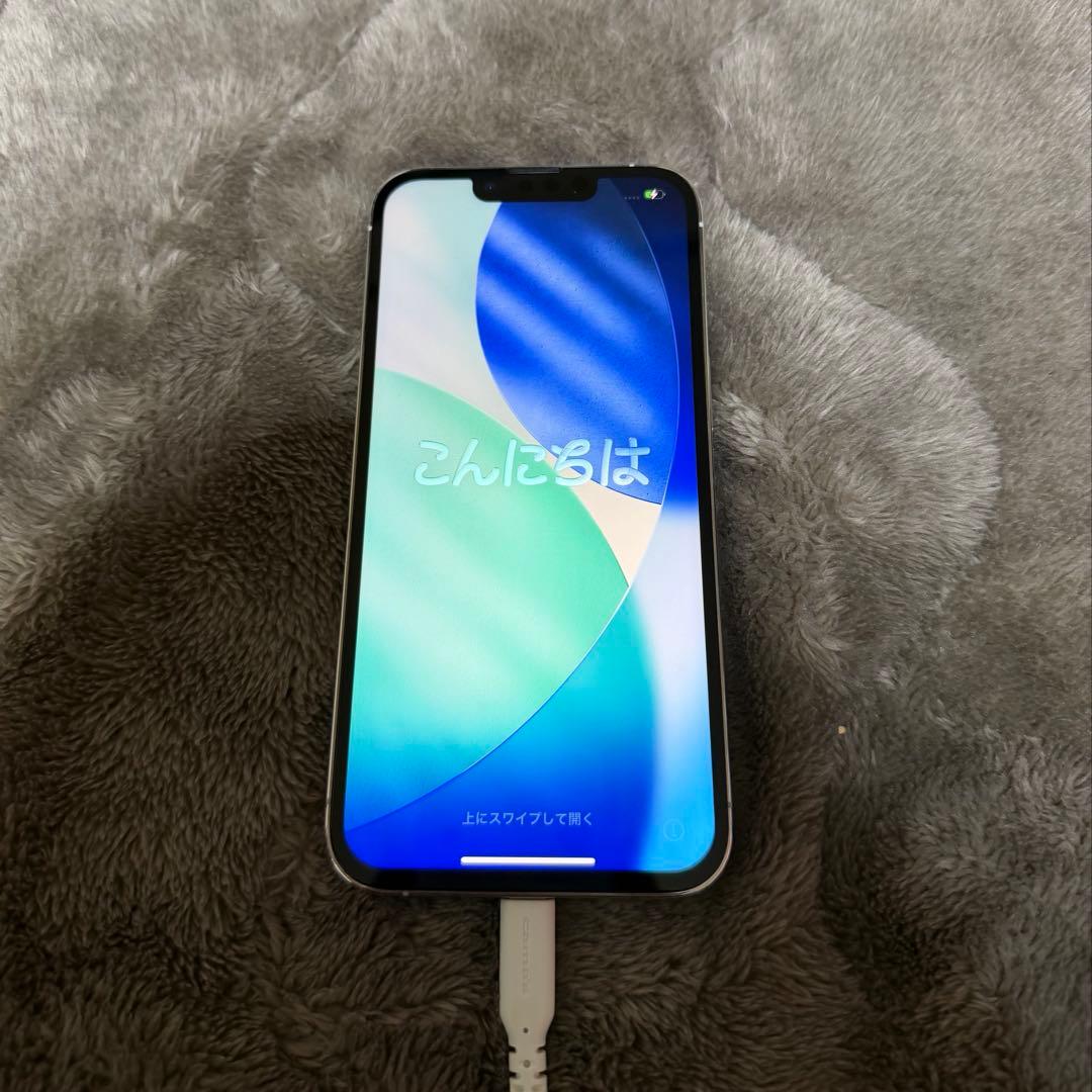 iPhone13proシルバー 256GB SIMフリー　付属品あり　美品