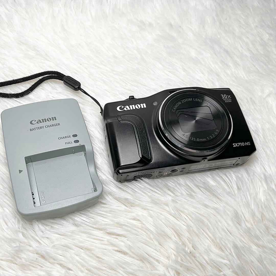 【美品】Canon SX710 HS コンパクトデジタルカメラ 30倍ズーム