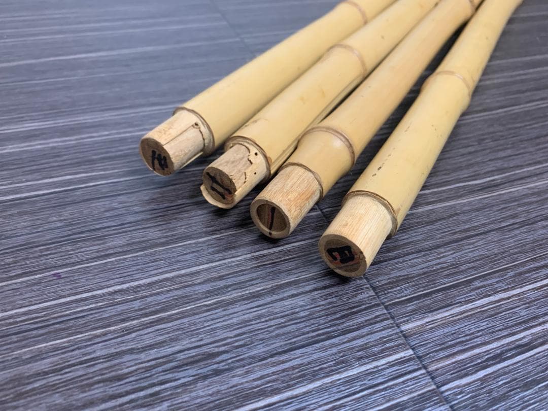 桐木地 竹台子 組立式 茶棚 茶道具 紙箱入 833