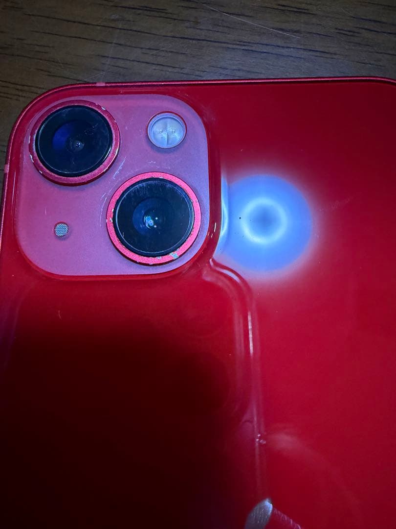 Apple iPhone 13 (PRODUCT(RED)) 本体と箱