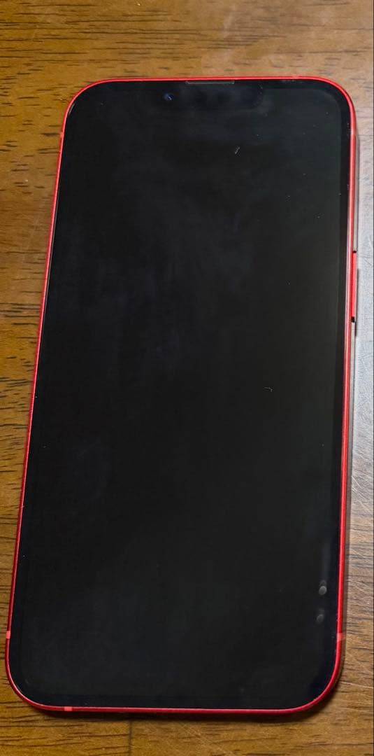 Apple iPhone 13 (PRODUCT(RED)) 本体と箱