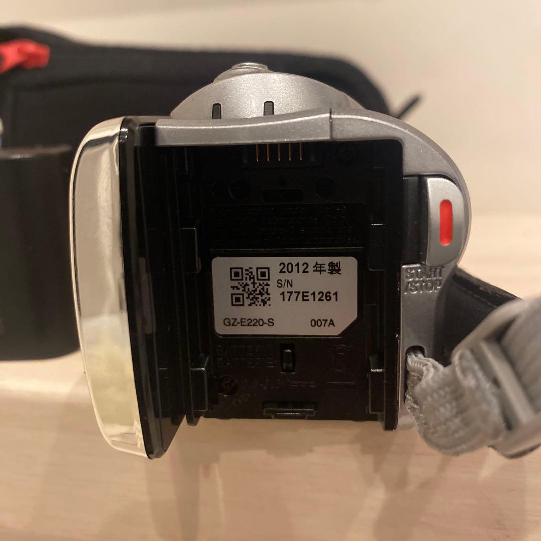【動作品】JVC Everio GZ-E220-S フルHD ビデオカメラ