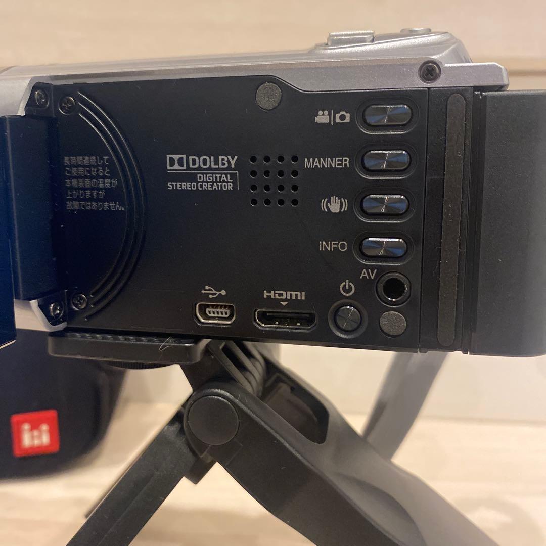 【動作品】JVC Everio GZ-E220-S フルHD ビデオカメラ