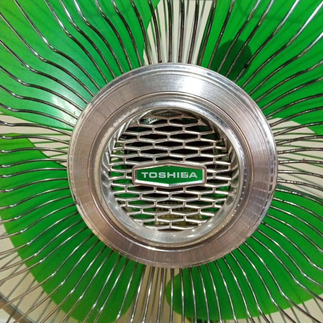 昭和レトロ　東芝　扇風機　水蓮　F−296