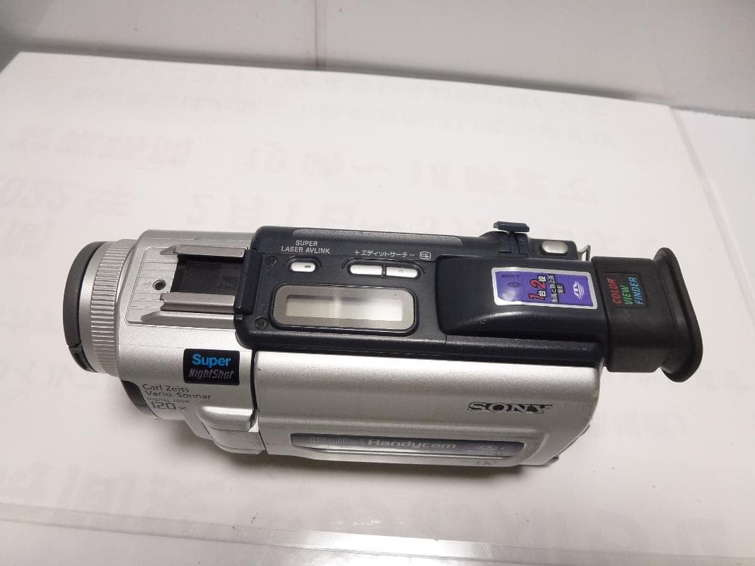 動作品 Mini DV　ソニーデジタルビデオカメラSONY DCR-TRV17