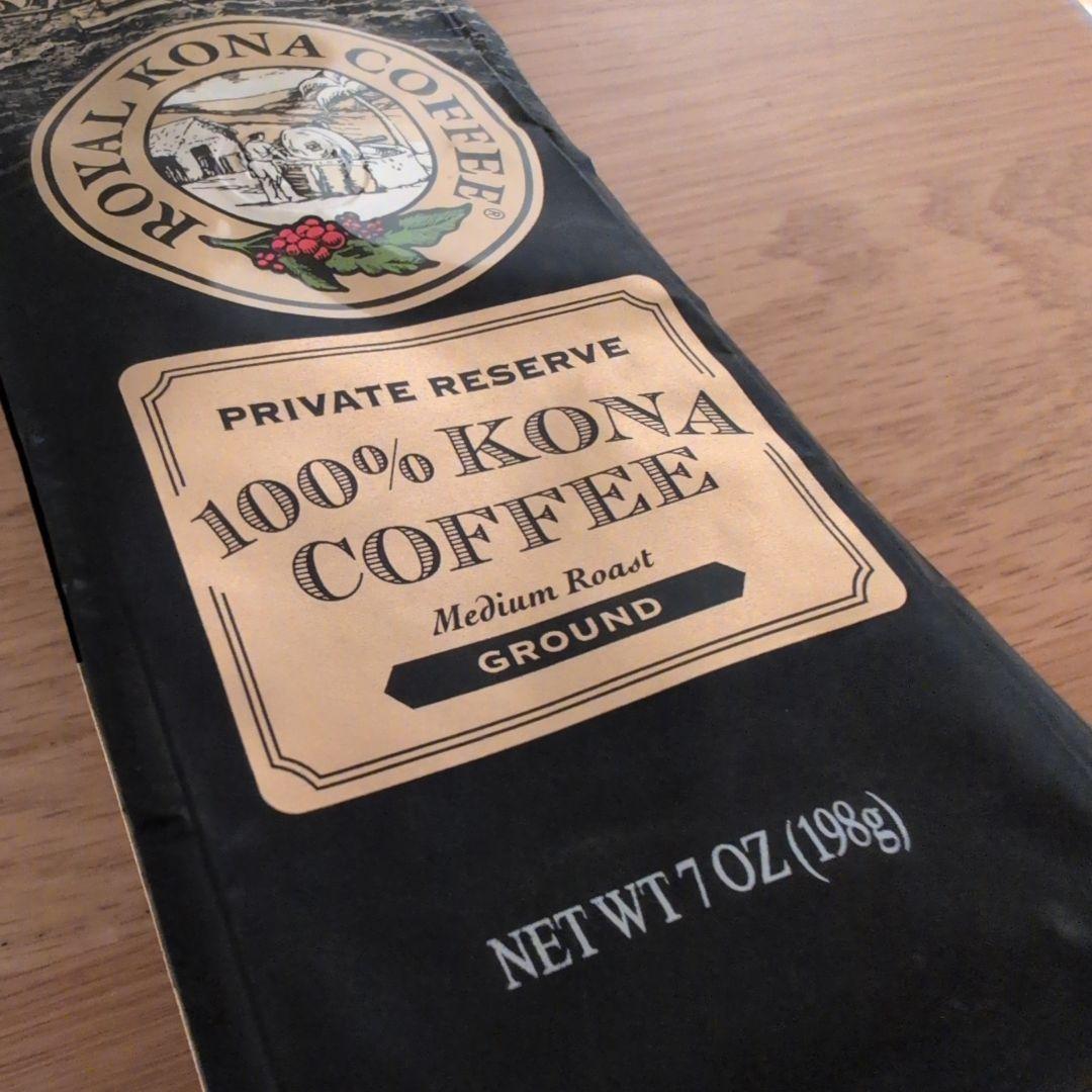  Kona Coffee 100% ロイヤルコナコーヒー　ハワイ購入品