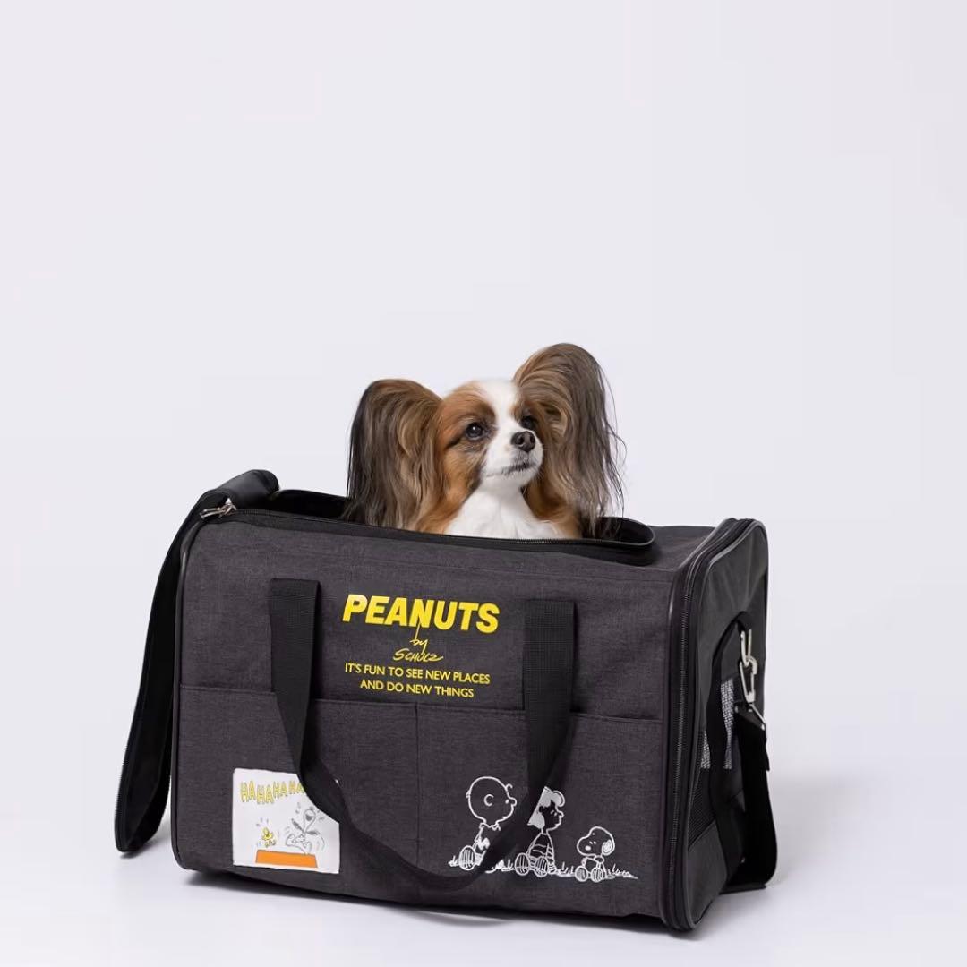 スヌーピー キャリーバッグ 犬猫用 Sサイズ