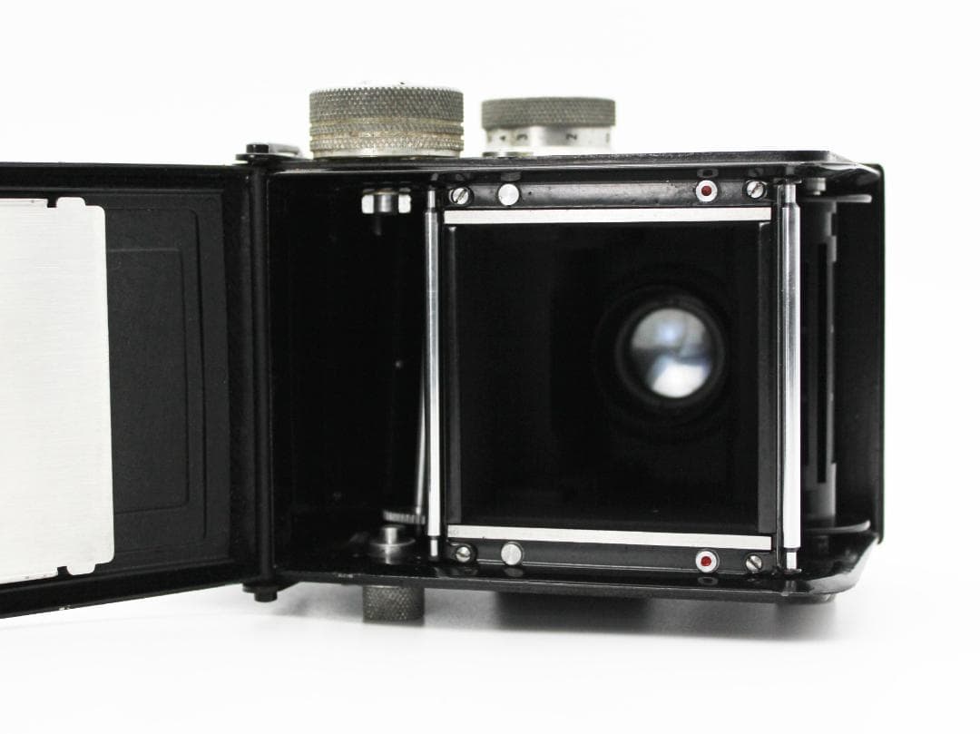【動作品】エルモ Elmoflex 二眼レフ Ziko 75mm F3.5