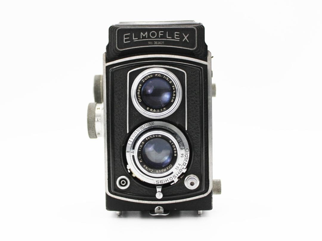 【動作品】エルモ Elmoflex 二眼レフ Ziko 75mm F3.5