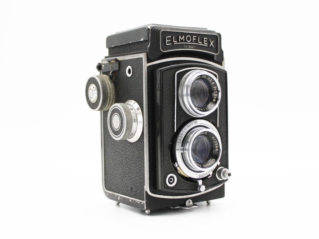 【動作品】エルモ Elmoflex 二眼レフ Ziko 75mm F3.5