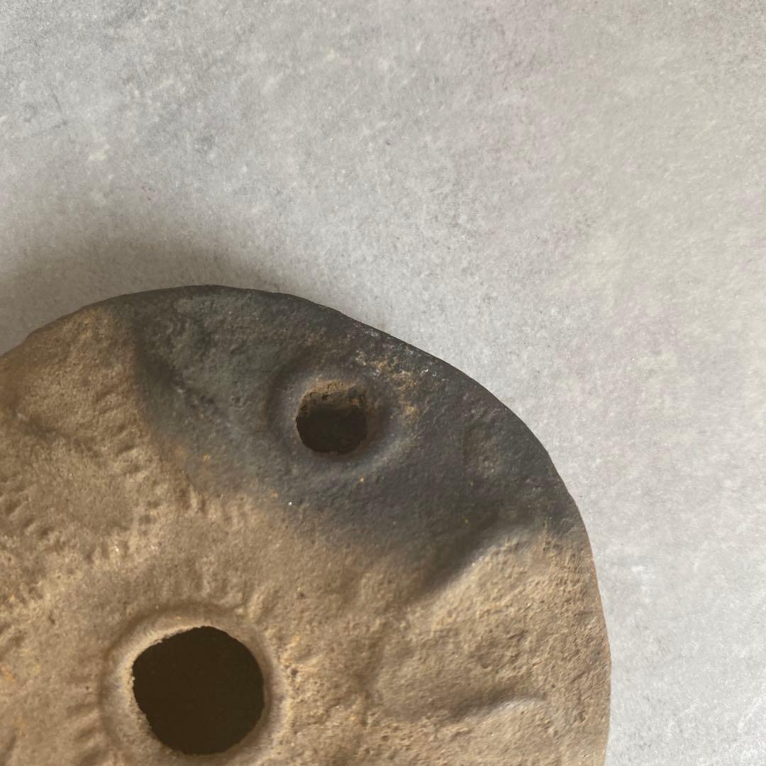古代ローマ　アンティークオイルランプ　テコラッタ　8cm 60g