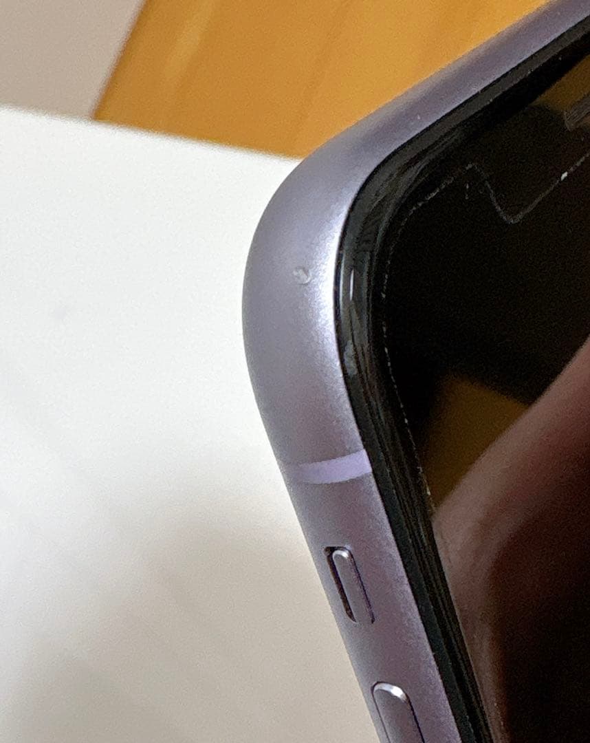 iPhone11 パープル 128GB SIMロック解除済 USBケーブル 箱