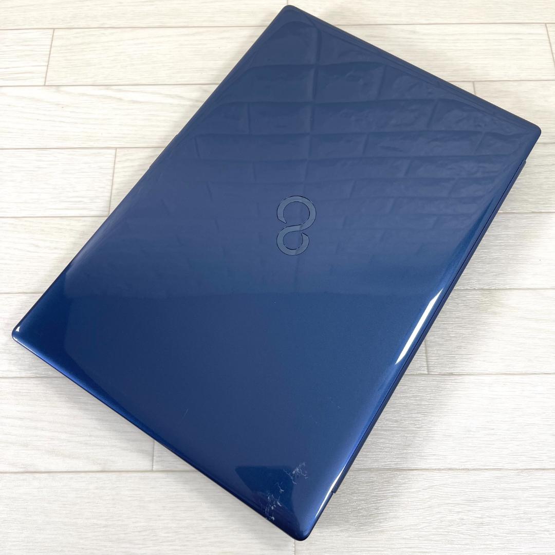 富士通 第11世代 i3 高速SSD512 メモリ8 オフィス ノートパソコン
