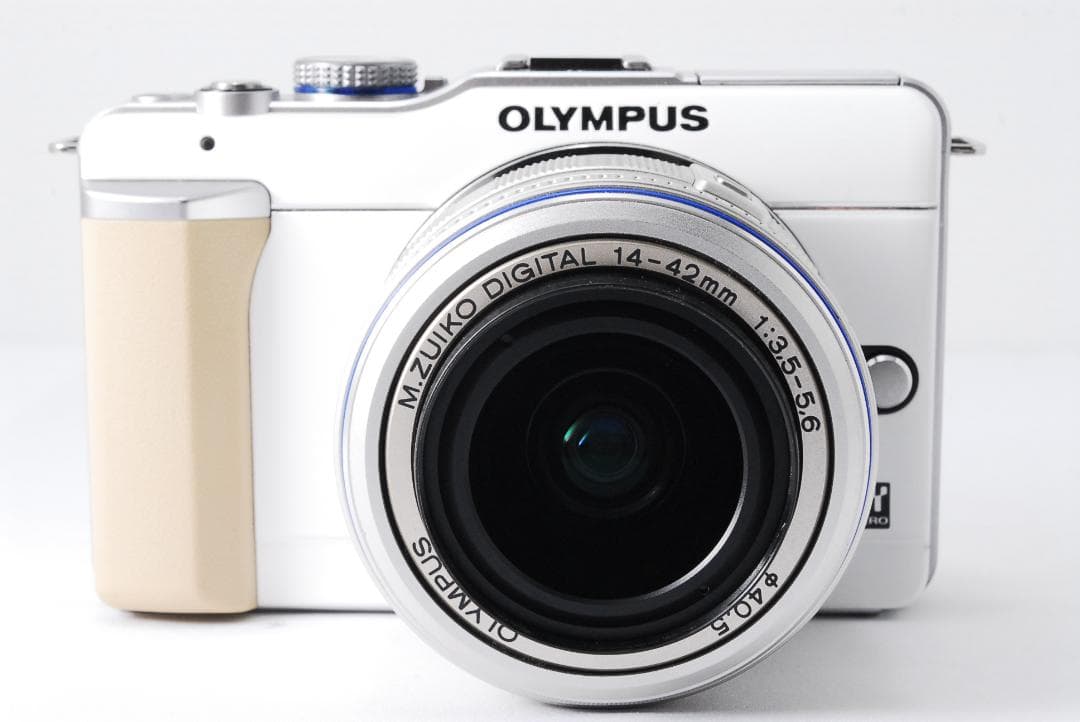 美品✨オリンパス OLYMPUS E-PL1 ホワイト スマホ転送 初心者向け