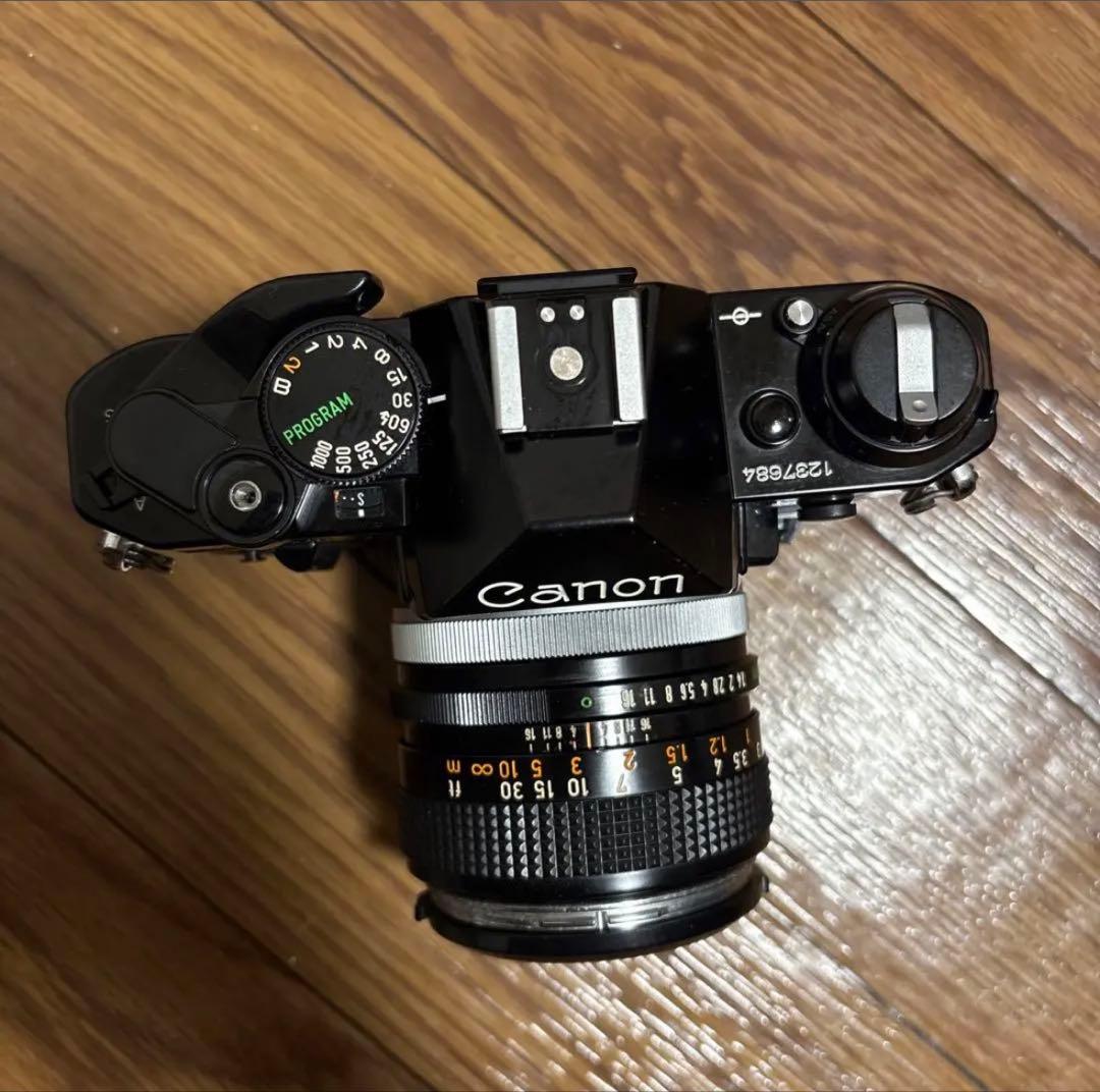 【ジャンク品】Canon AE-1 PROGRAM + FD 50mm F1.4