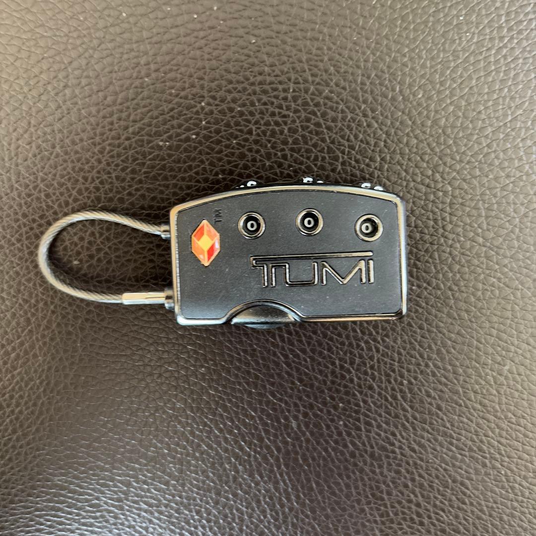 新品未使用✨トゥミ TUMI TSAロック ダイヤル式ロック ワイヤーキー 錠