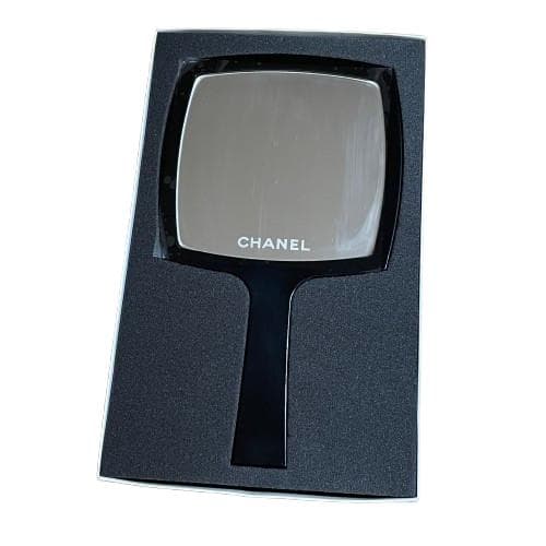 【新品・未使用】CHANEL シャネル 手鏡 ミラー 黒 ノベルティ 非売品