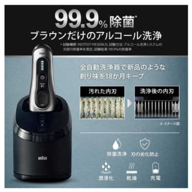 Ume ブラウン最高峰 S9Pro+ シェーバー+洗浄器 新品未使用❣️