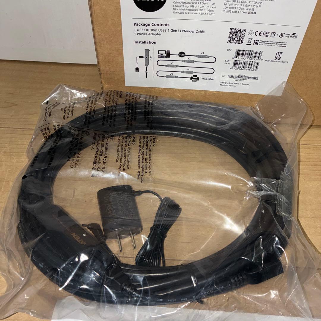 未使用　10m USB3.1 Gen 1 エクステンダーケーブル UE3310