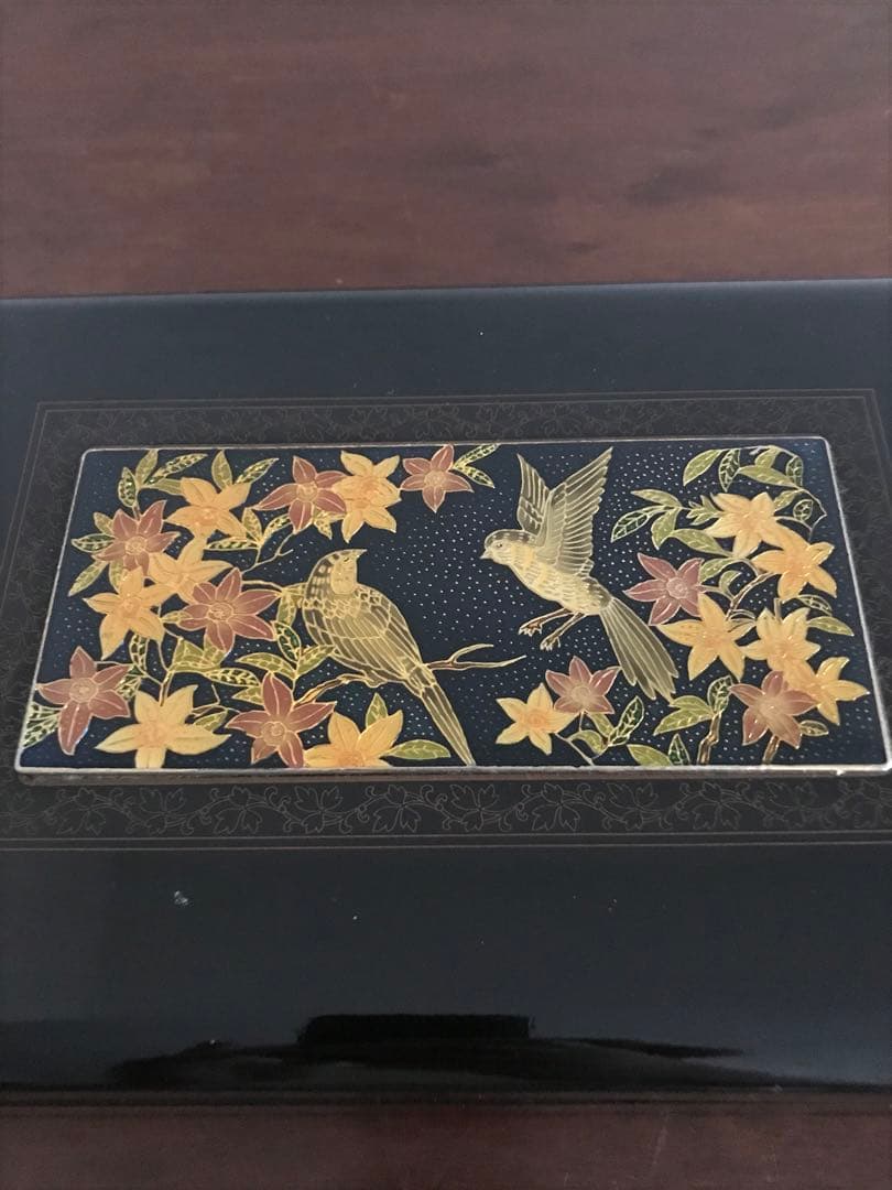 漆器　花鳥　蒔絵