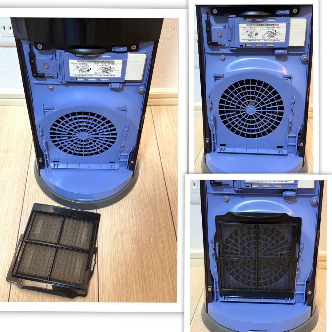 美品 シャープ 空気清浄機 スリムイオンファン PF-ETC1-B 黒