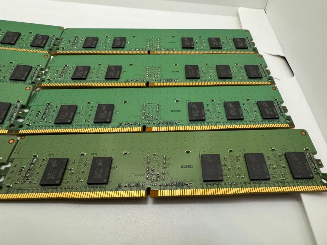 ⑨Micron PC-4-2400T ECC 8GB8枚セット