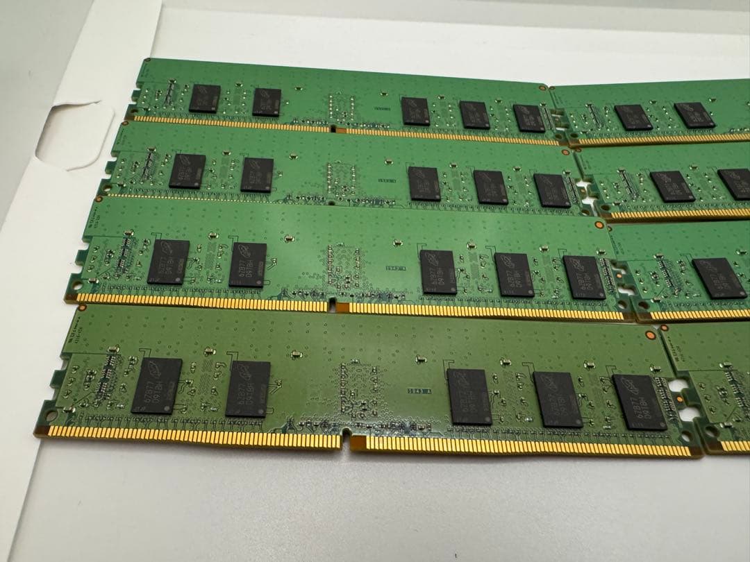 ⑨Micron PC-4-2400T ECC 8GB8枚セット