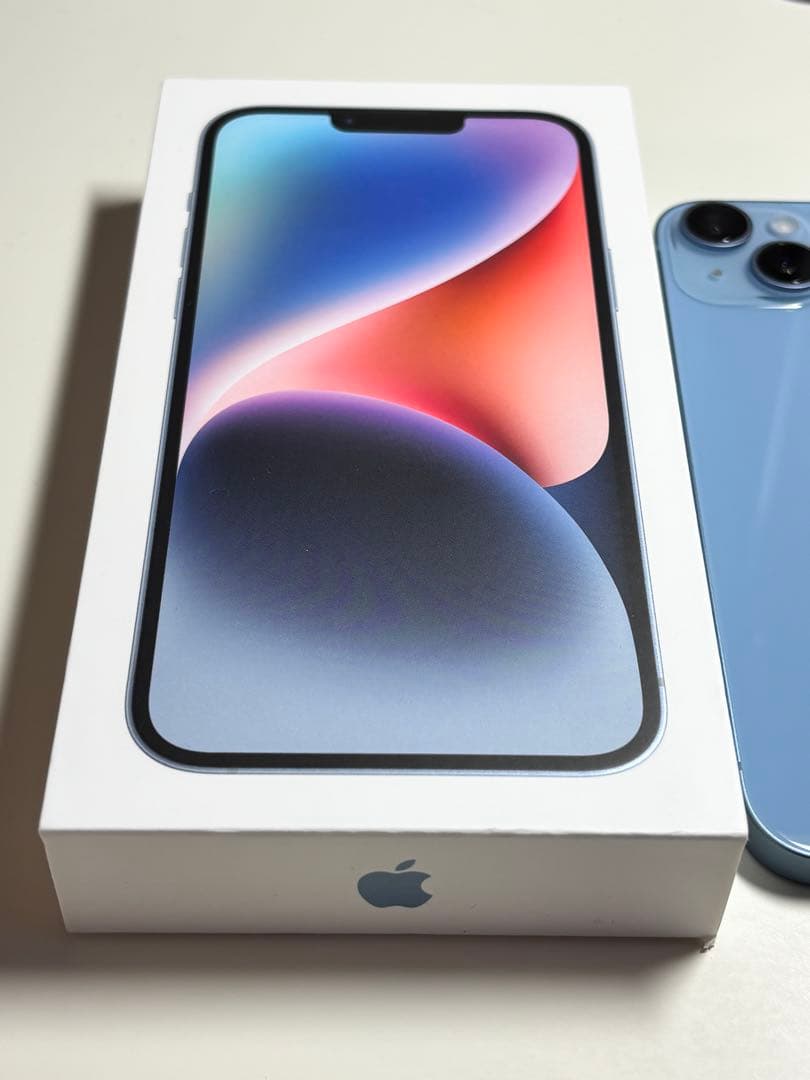 【極美品】iPhone 14 Plus 256GB・ブルー（SIMフリー）