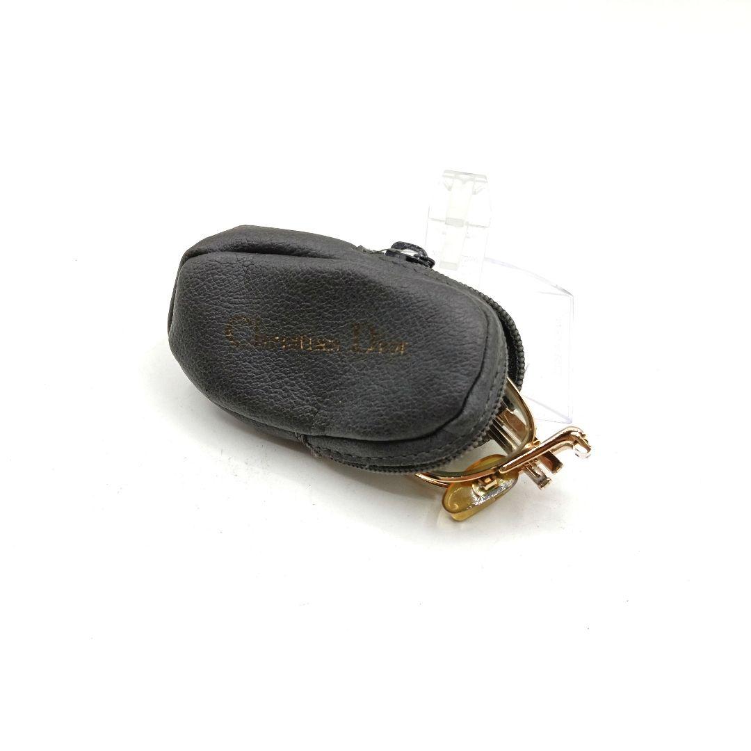 Christian Dior ゴールドメタル 度あり折りたたみメガネ 上384