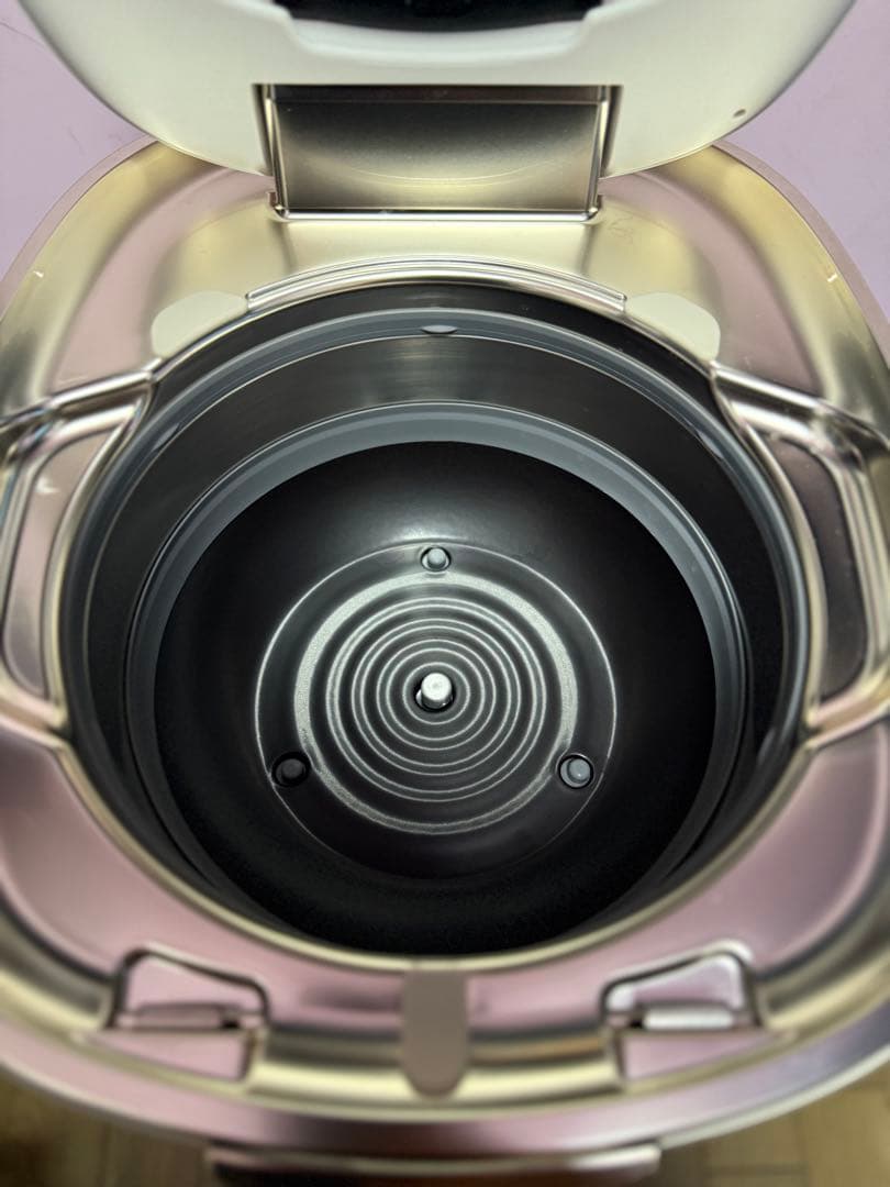 【美品】TIGER 土鍋 炊飯器 JPL-G100 エクリュホワイト 3.0L