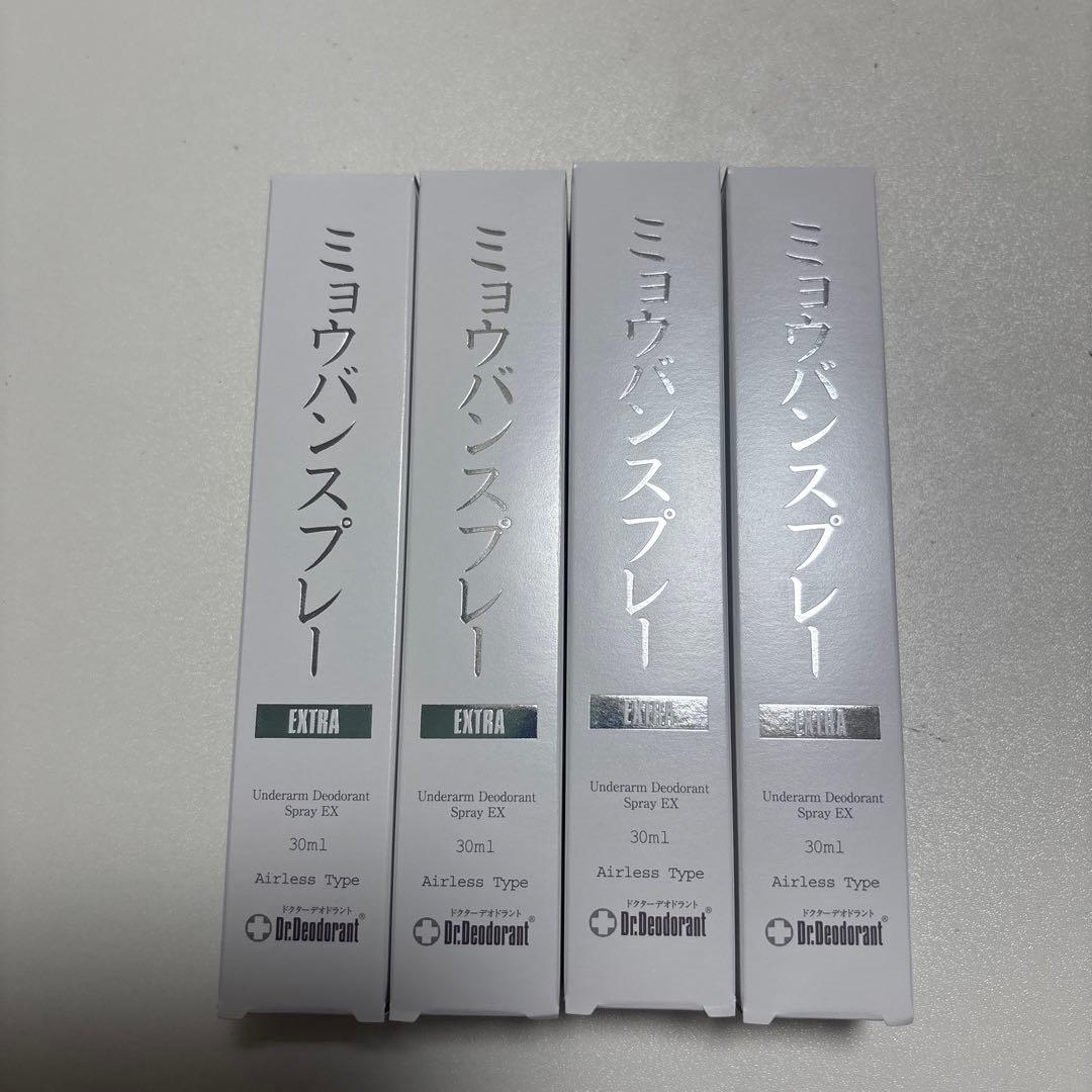 ドクターデオドラント ミョウバンスプレー EX （30ml）４本セット ④
