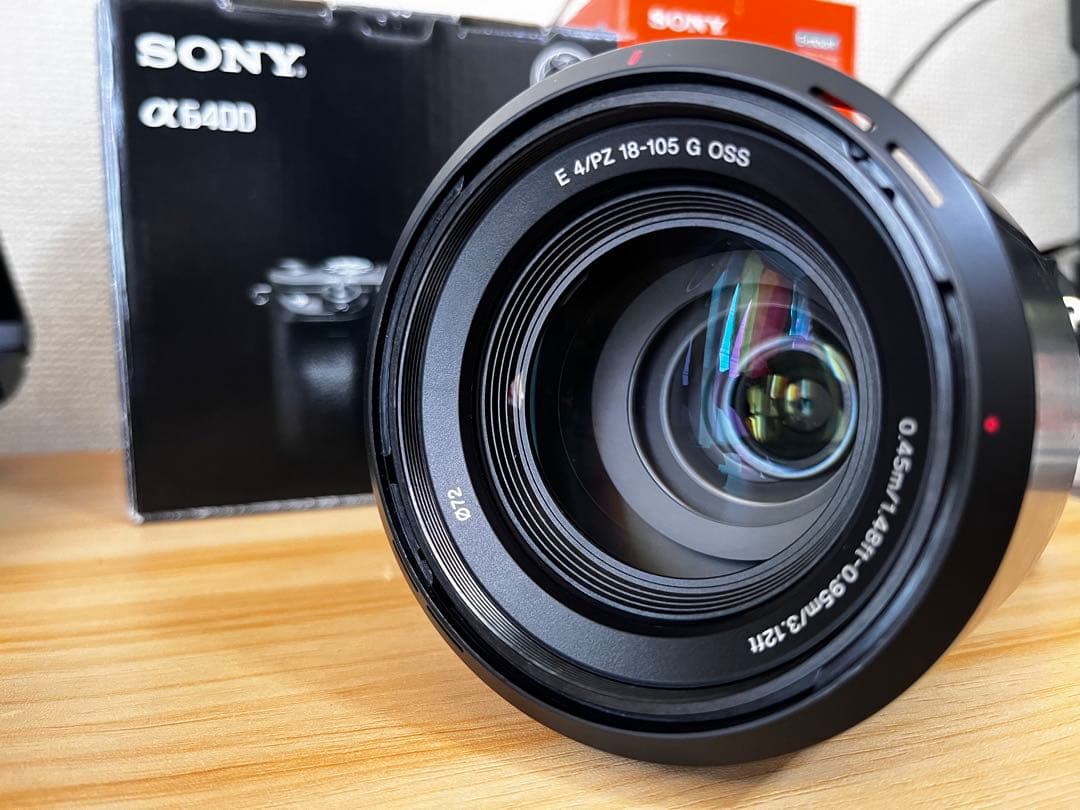 美品Sony α6400 ミラーレスカメラ 付属品多数