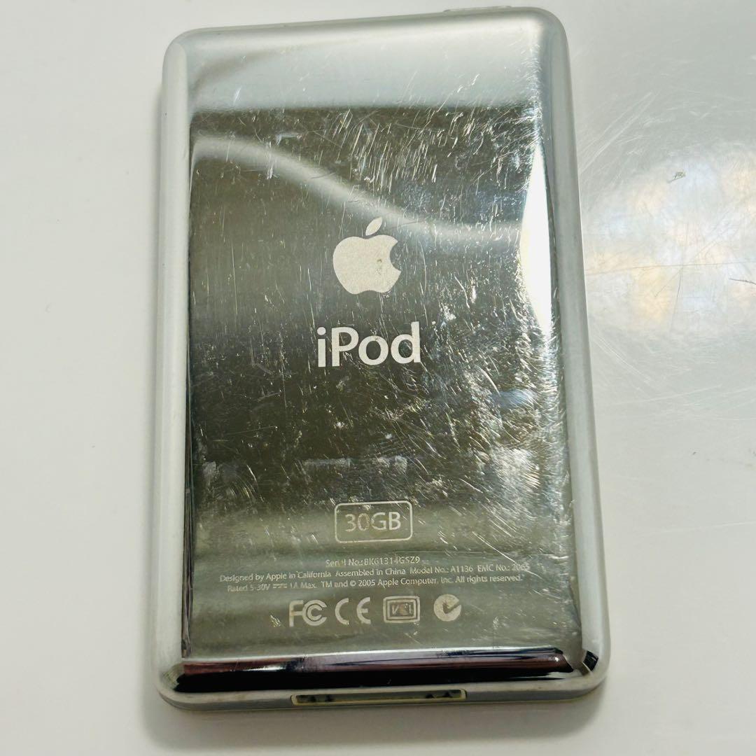 最終価格 ジャンク品 30GB A1136 iPod classic 第5世代