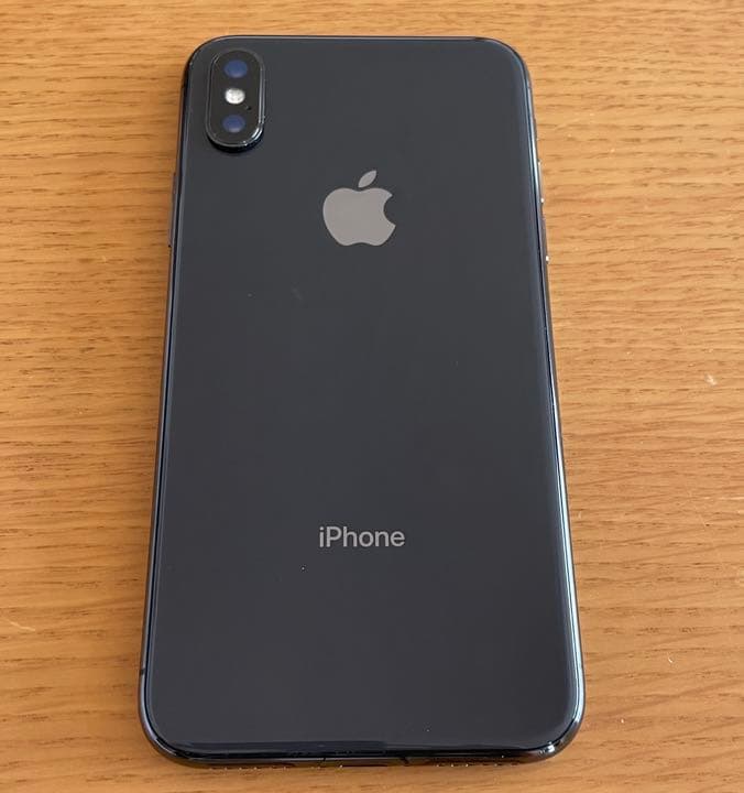 美品☆iPhone X Space Gray 256 GB SIMフリー