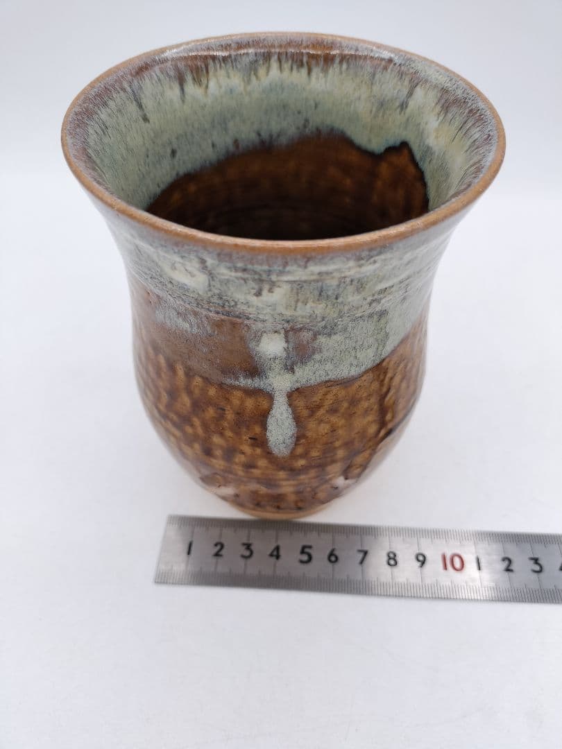 c904【新品・未使用】七種建水 鎗の鞘 今岡三四郎 紙箱 茶道具