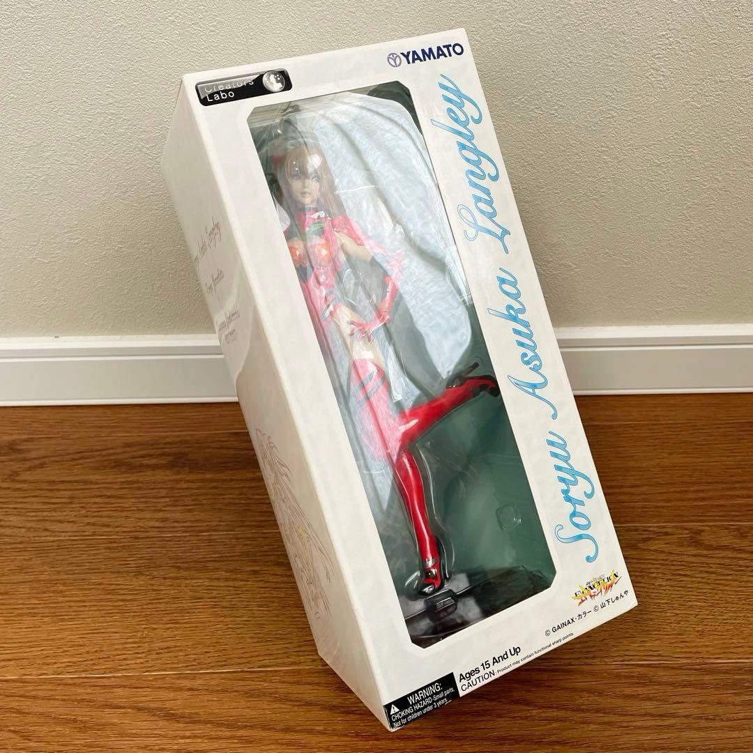 新品未開封　惣流・アスカ・ラングレー フィギュア YAMATO製　山下しゅんや