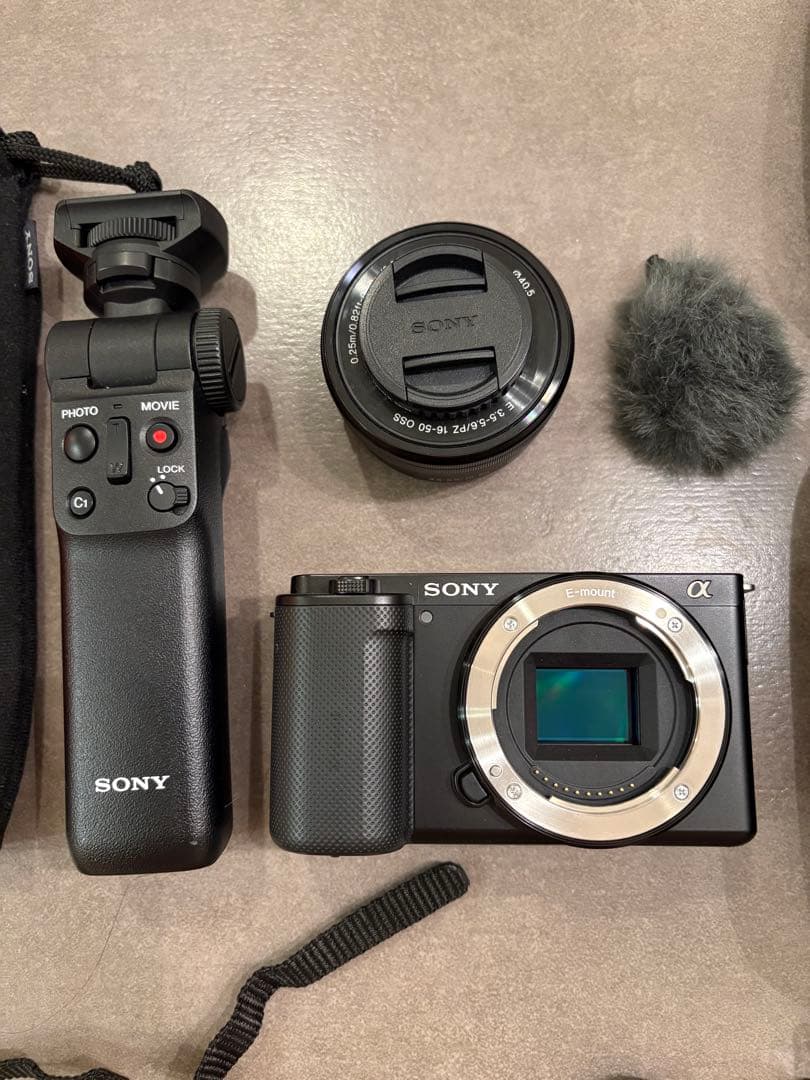 【美品】5年保証付き SONY ZV-E10 ミラーレスカメラ 4K