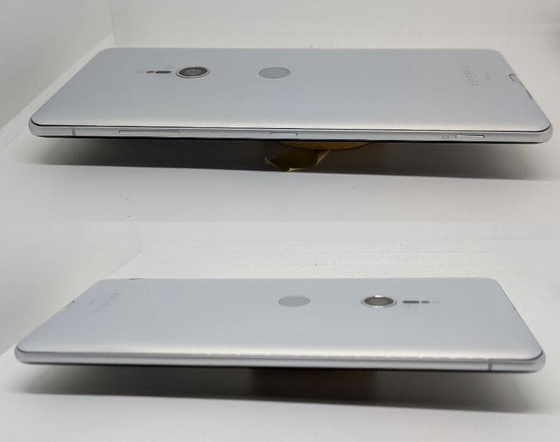 【極美品】Xperia XZ3 ホワイトシルバー SIMフリー 有機EL テレビ
