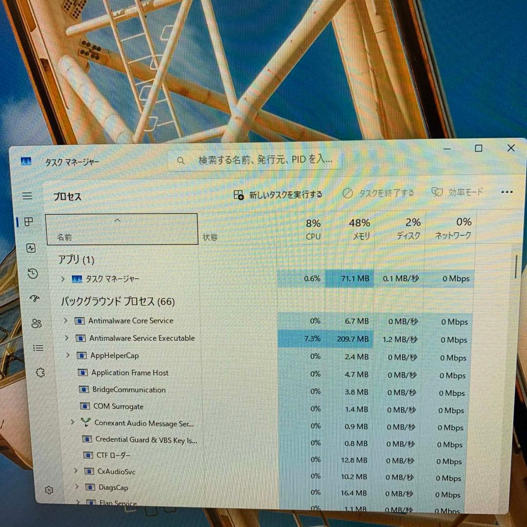 Windowsデスクトップ HP Desktop M01-F2051jp i5-12400 8GB 256G
