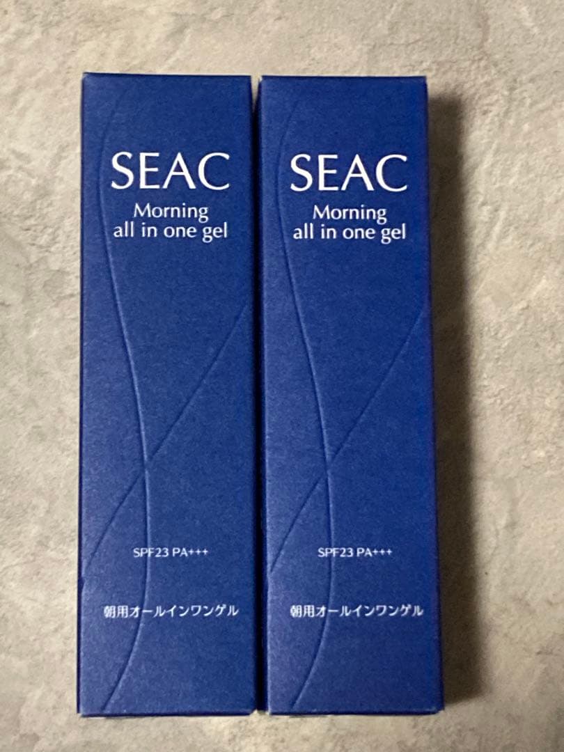 新品未開封 世田谷自然食品 シーク 朝用オールインワンゲル 2個セット