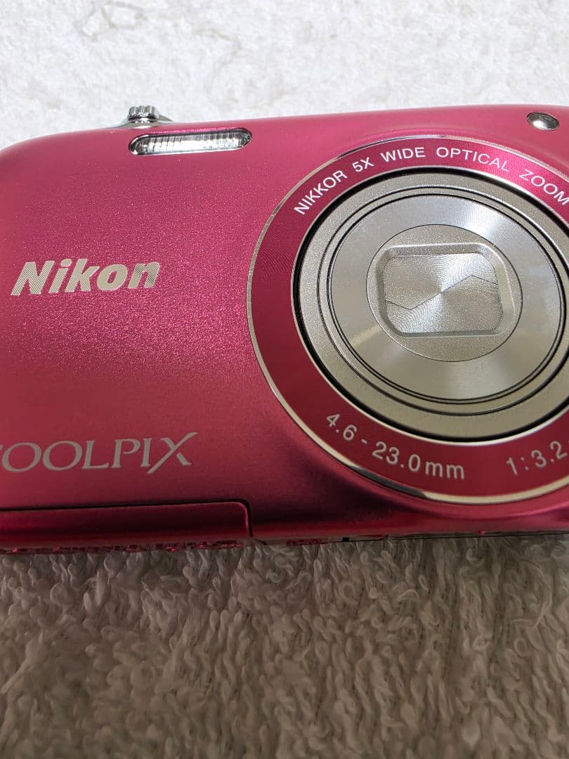 ★美品★　ニコン　クールピクス　s3100　中古　動作確認済　デジカメ　ピンク